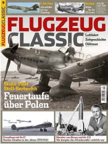 Der zweite von vier Artikeln, die von der Fachzeitschrift Flugzeug Classic über Egon Stoll-Berberich geschrieben wurden. Der Artikel "Feuertaufe über Polen" beschäftigt sich mit den frühen Tagen und Einsätzen Egon Stoll-Berberichs bei der mit HS 123 ausgerüsteten Schlachtgruppe 50 und der mit JU 87 B ausgestatteten StG 2 "Immelmann". Die erfasste Zeitspanne umfasst die Einsätze im Sudetenland, sowie in Frankreich und über England. (Insgesamt 7 bebilderte Seiten) Der zweite von vier Artikeln, die von der Fachzeitschrift Flugzeug Classic über Egon Stoll-Berberich geschrieben wurden. Der Artikel "Feuertaufe über Polen" beschäftigt sich mit den frühen Tagen und Einsätzen Egon Stoll-Berberichs bei der mit HS 123 ausgerüsteten Schlachtgruppe 50 und der mit JU 87 B ausgestatteten StG 2 "Immelmann". Die erfasste Zeitspanne umfasst die Einsätze im Sudetenland, sowie in Frankreich und über England. (Insgesamt 7 bebilderte Seiten)