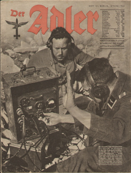 Die Propagandaillustrierte der Luftwaffe widmete sämtlichen ausgezeichneten Luftwaffenangehörigen eine kurze Erwähnung samt Bild.<br>Der Adler (1944): Heft 12, 6. Juni 1944, Berlin, Seite 141 (1 Seite) Die Propagandaillustrierte der Luftwaffe widmete sämtlichen ausgezeichneten Luftwaffenangehörigen eine kurze Erwähnung samt Bild.<br></a>Der Adler (1944): Heft 12, 6. Juni 1944, Berlin, Seite 141 (1 Seite)