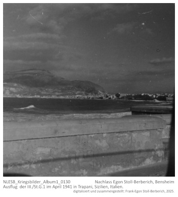 Ausflug  der III./St.G.1 im April 1941 rund um Trapani, Sizilien, Italien. NLESB_Kriegsbilder_Album1_0130